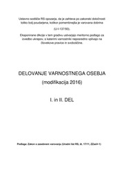 Ukrepi varnostnega osebja